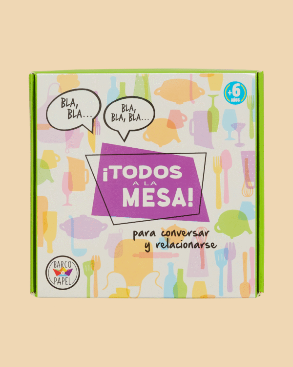 Juego de mesa. Todos a la mesa