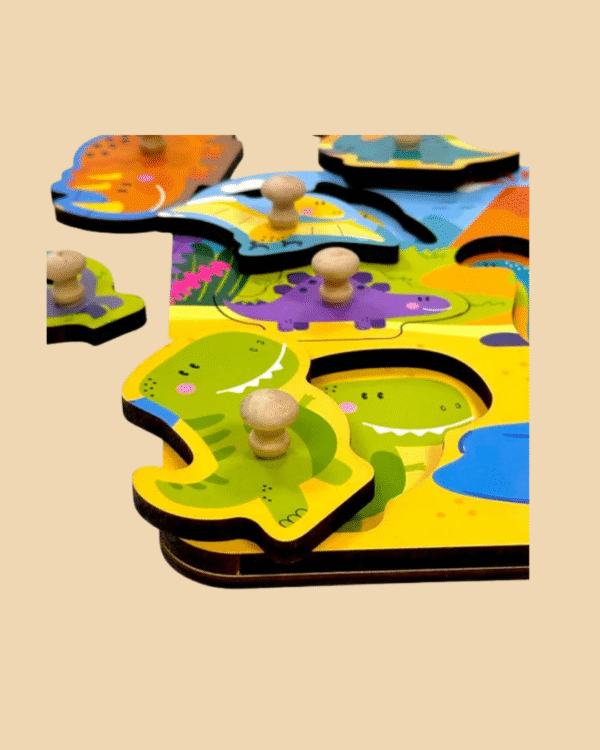 Juego de encastres. Dinosaurios. - Image 4