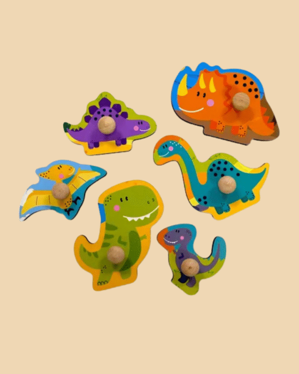 Juego de encastres. Dinosaurios. - Image 5