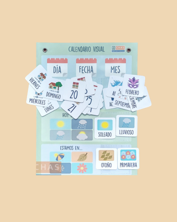 Calendario visual