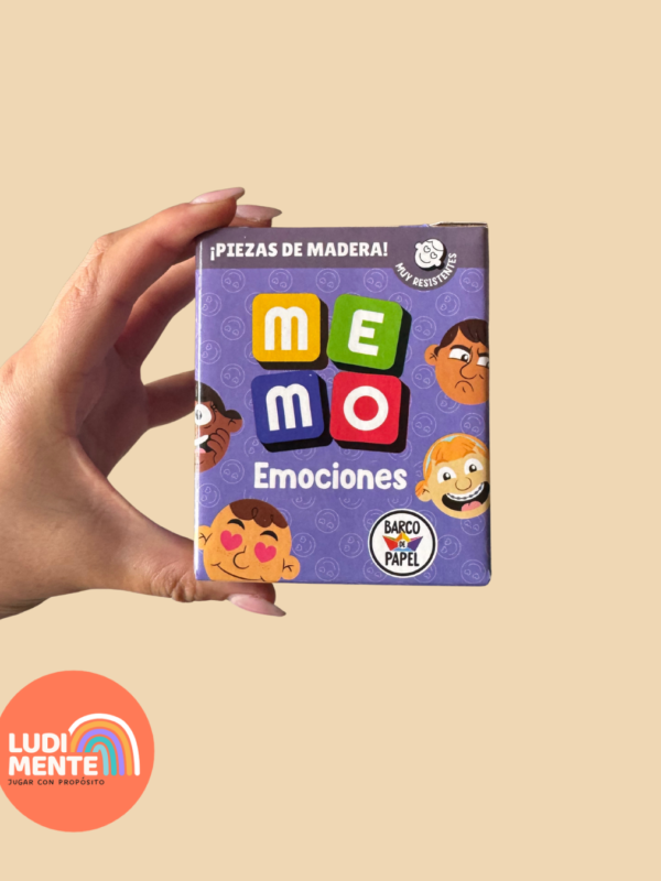 Juego de la memoria. Emociones.