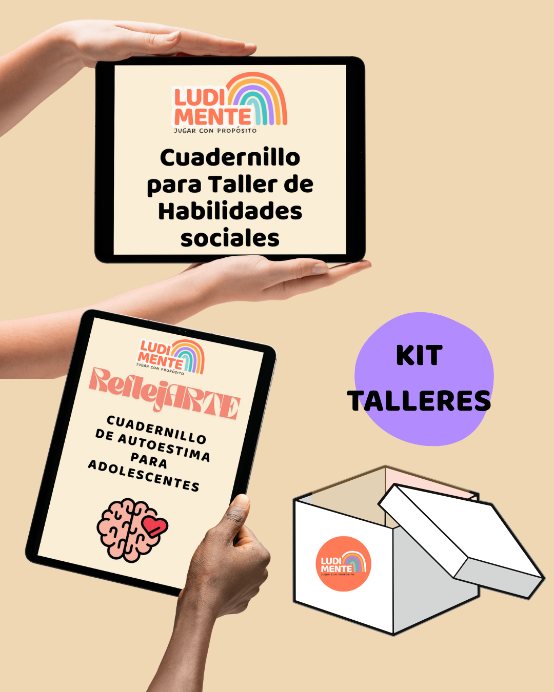 Kit talleres. Autoestima l Habilidades sociales