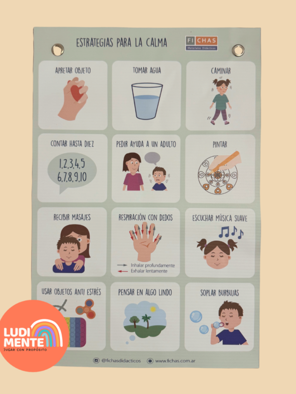 Estrategias para la calma. Para colgar
