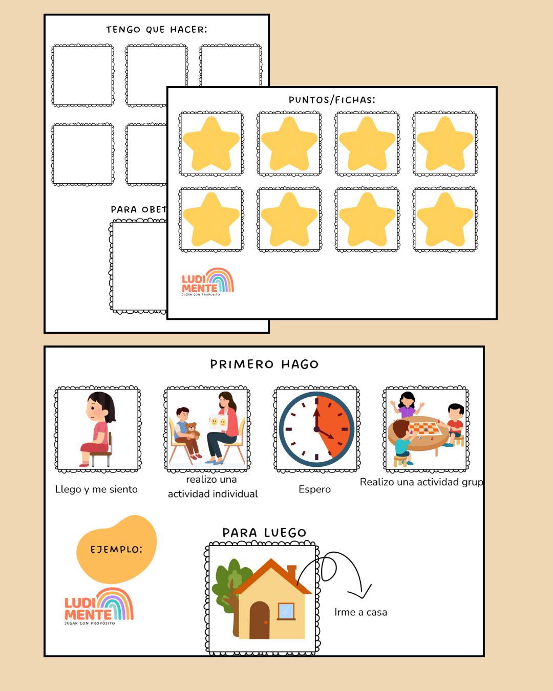 Plantillas Economía de fichas - Image 2