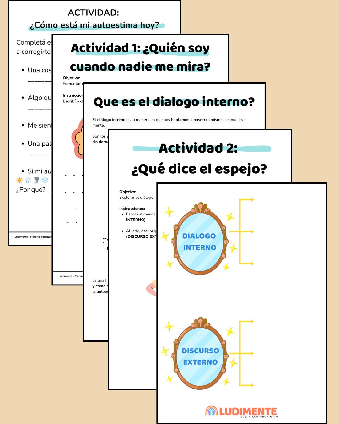 Kit talleres. Autoestima l Habilidades sociales - Image 6