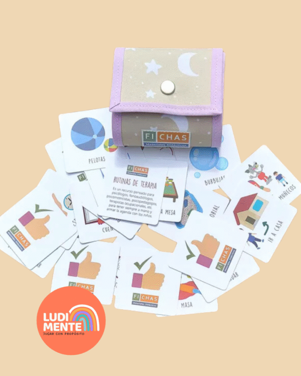 Agenda visual TERAPIAS portátil.