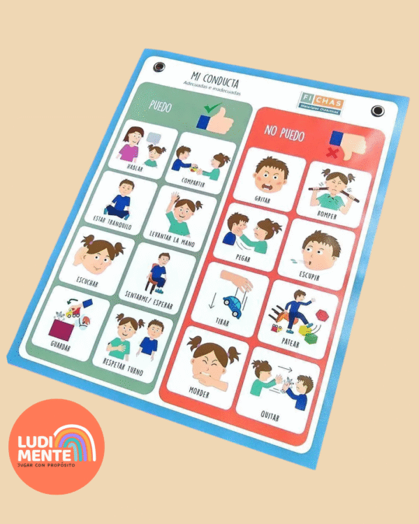 Póster MI CONDUCTA. Para colgar