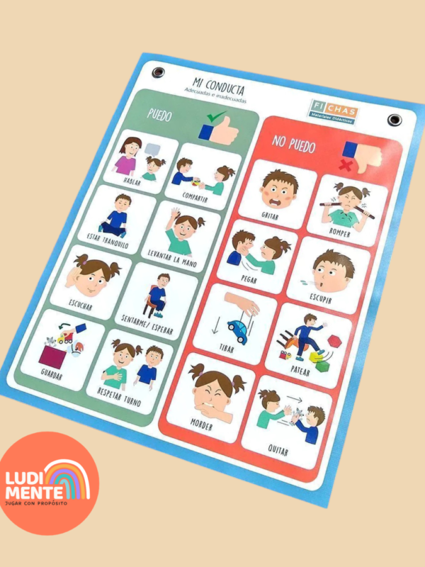 Póster MI CONDUCTA. Para colgar