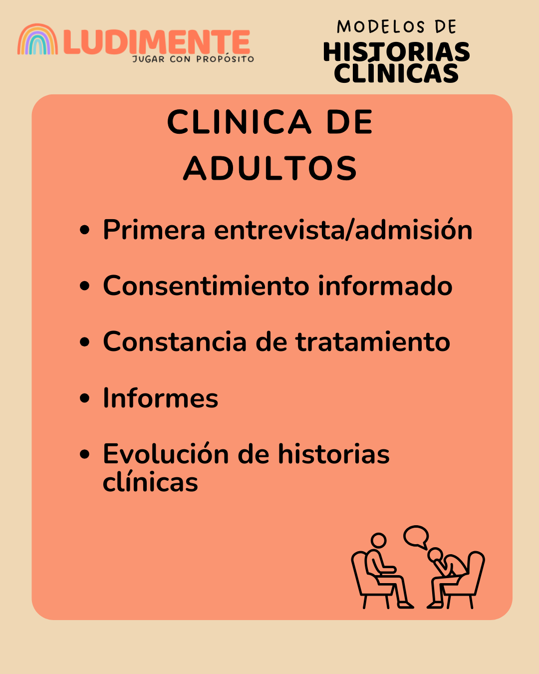 Modelos para clínica. Adultos