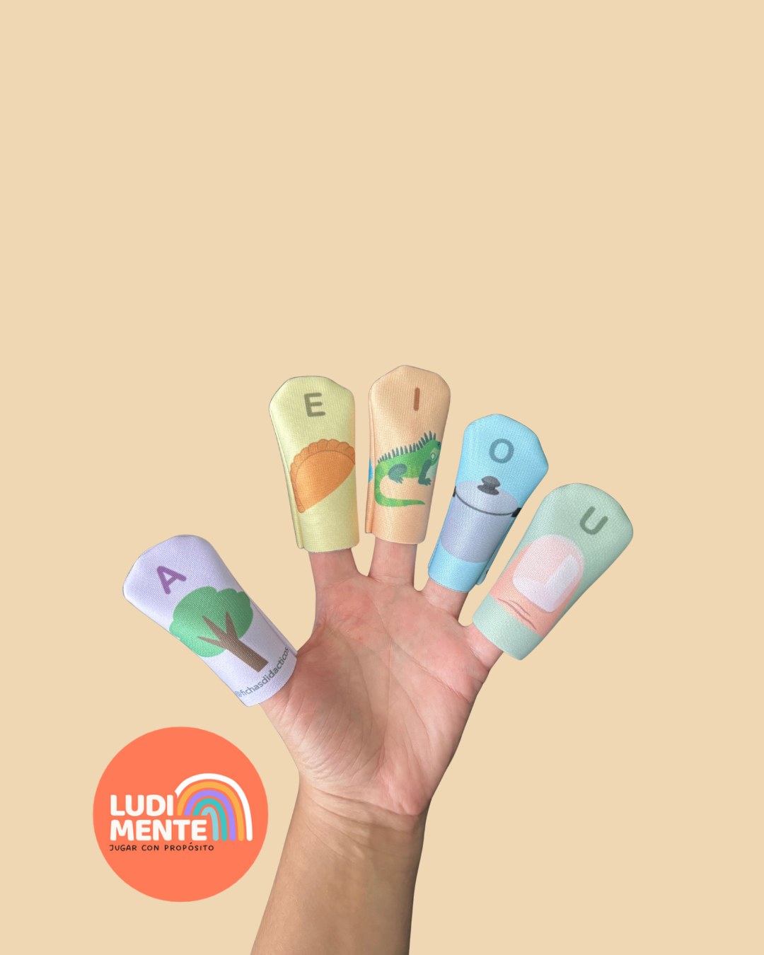 Títeres deditos. Las vocales - Image 3